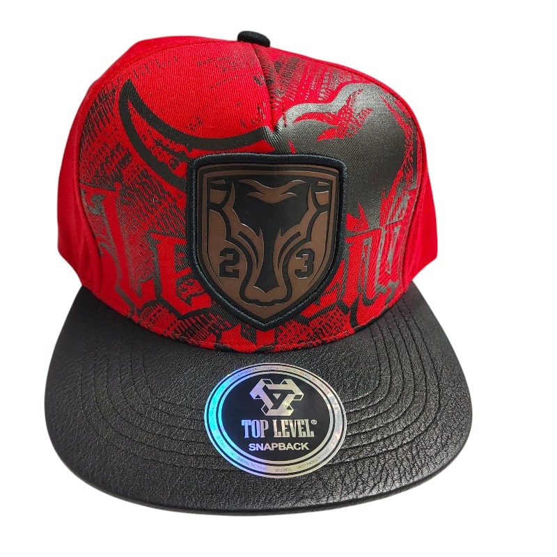 Hip - Hop Caps - Bull Legend Red