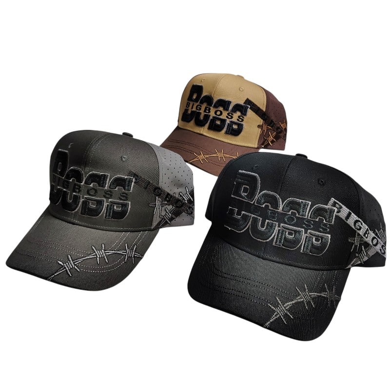 Truckers Caps -Big Boss & Barbed Wire