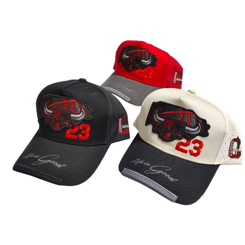 Truckers Caps -Bull 23 Life IS Good