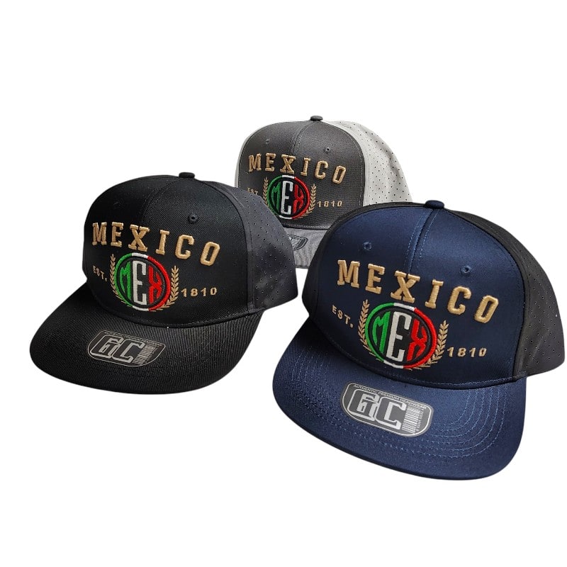 Hip-Hop Caps -Mexico 1810 With Logo