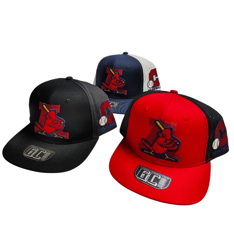 Hip-Hop Caps -Louis Cardinal Red Brid