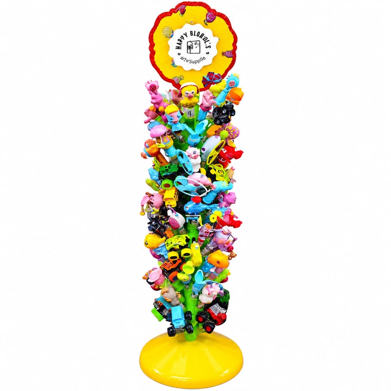 Display Toys 100ct Happy Global Candy Full