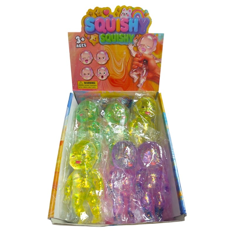 Squeeze Sugar Sawps Baby Toy 12ct