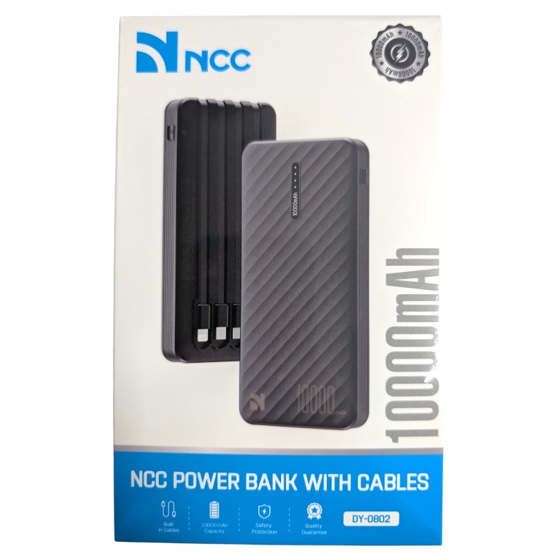 NCC Power Bank With All in One Cable 10000mah