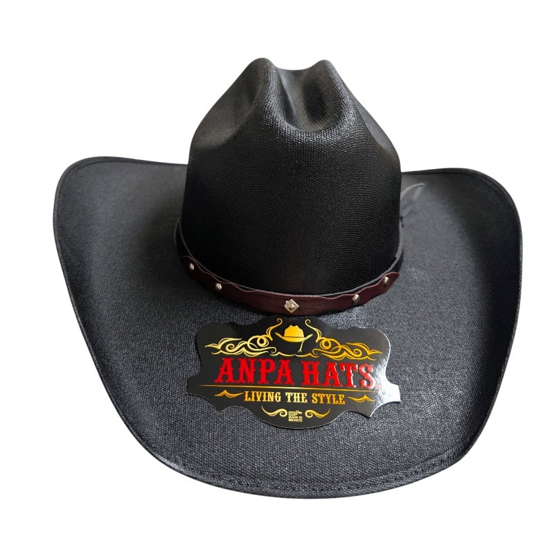 ANPA -Cowboy Hats With Studded Band (Black)