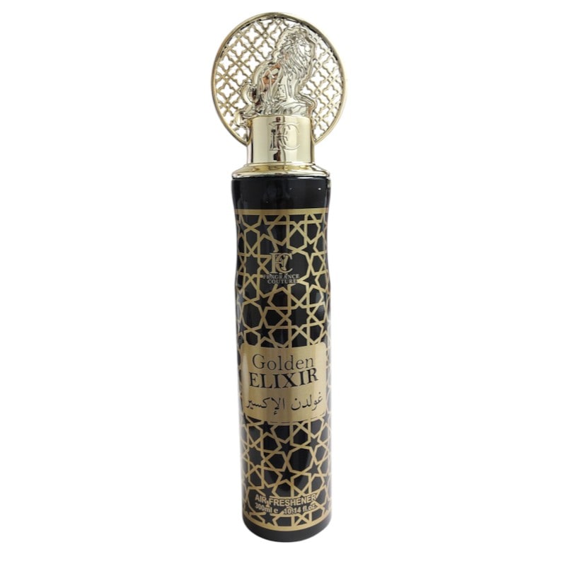 Fragrance Couture Air Freshener 300ml -Golden Elixir