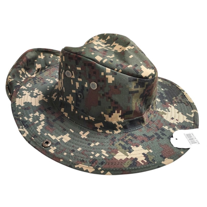 Summer Bill - Flap Hat - Digital Camo