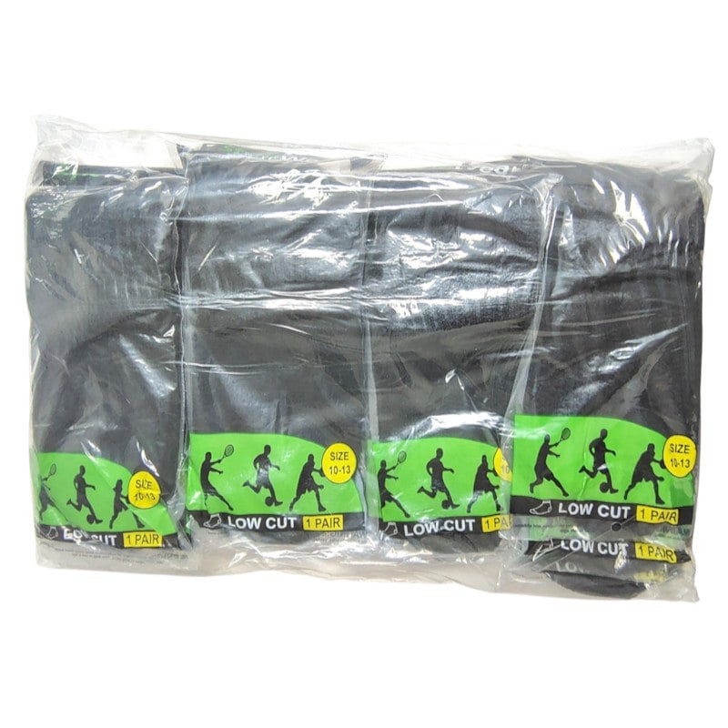 Style Wear Low Cut Socks-Black