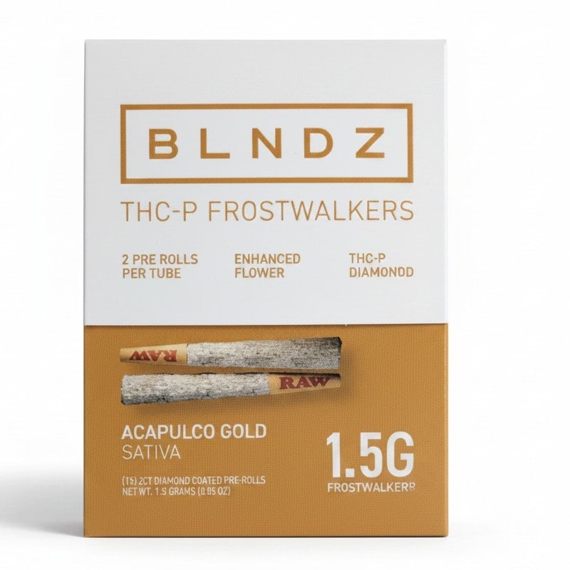 Blndz THC-P Pre-Rolls 1.5g 2pk 15ct Box-Sativa-Acapulco Gold