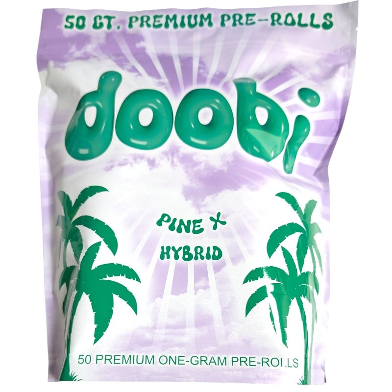 Doobi Premium THC-P Pre-Rolls 1g 50ct Pack-Hybrid-Pine X