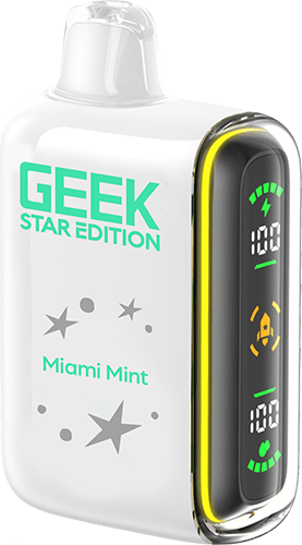 Geek Star Edition 15k Puff 5ct Box-Miami Mint