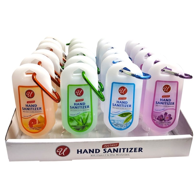 Instant Hand Sanitizer With Vitamin E & Moisturizers 1.85oz 24ct Box