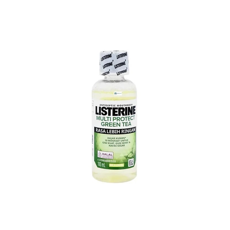 Listerine Multi Protect Green Tea Mouth Wash 100ml Bottle