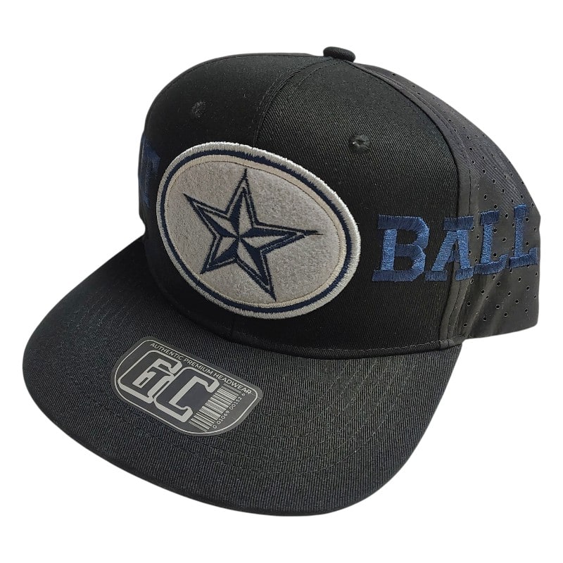 Truckers Caps -Cowboys Patch Black