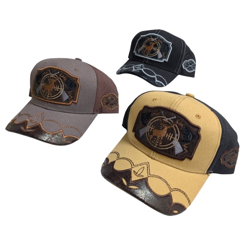 Truckers Caps -Deer In A Rifle Scope Patch