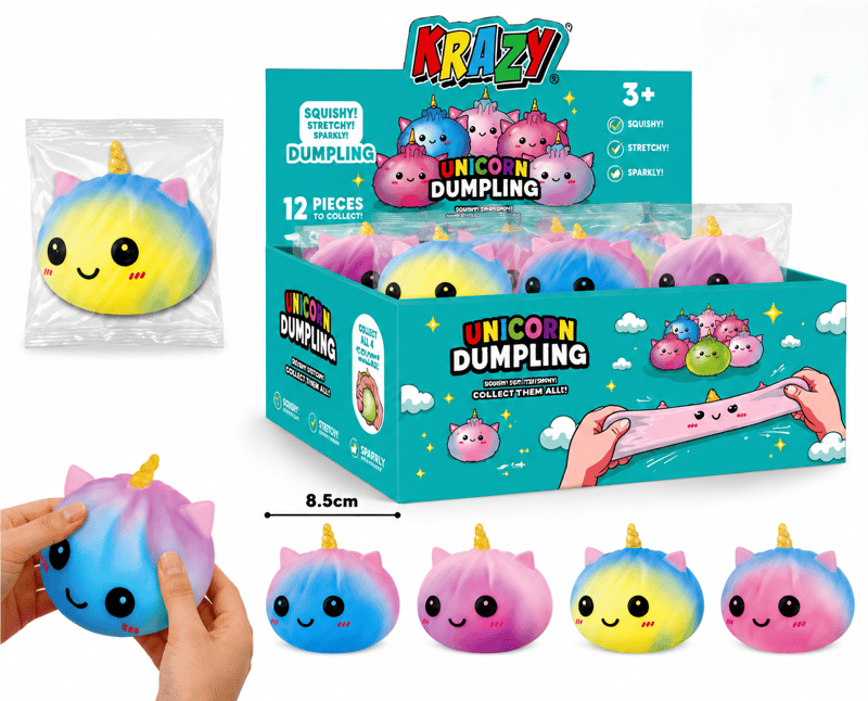 Krazy Unicorn Dumplings Toy 12ct Box