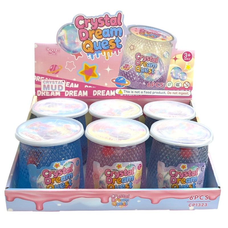 Crystal Slime Crystal Dream Quest Toy 6ct Box