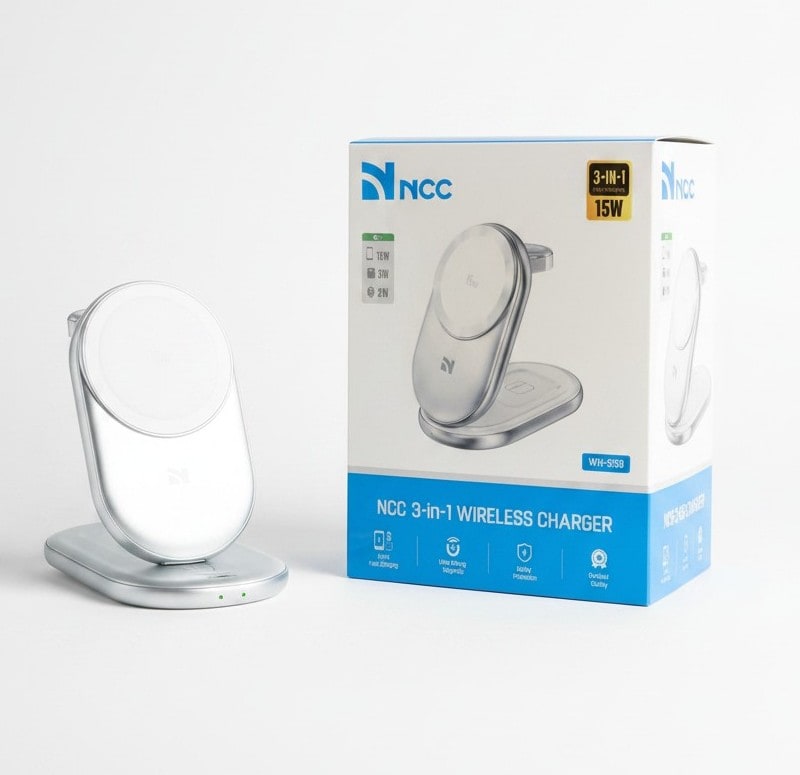 NCC 3-In-1 Wireless Charger