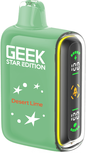 Geek Star Edition 25k Puff 5ct Box-Desert Lime