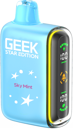 Geek Star Edition 25k Puff 5ct Box - Sky Mint