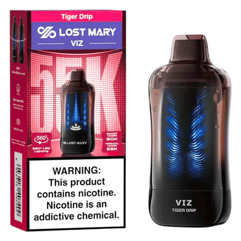 Lost Mary VIZ Disposable 55k Puff 5ct Box -Tiger Drip