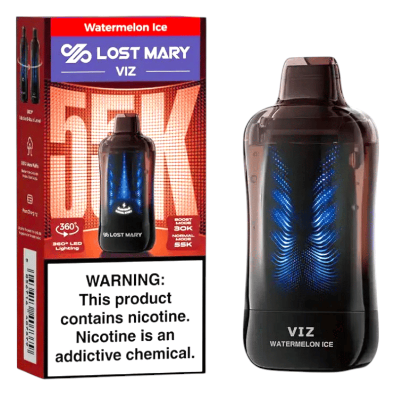 Lost Mary VIZ Disposable 55k Puff 5ct Box -Watermelon Ice