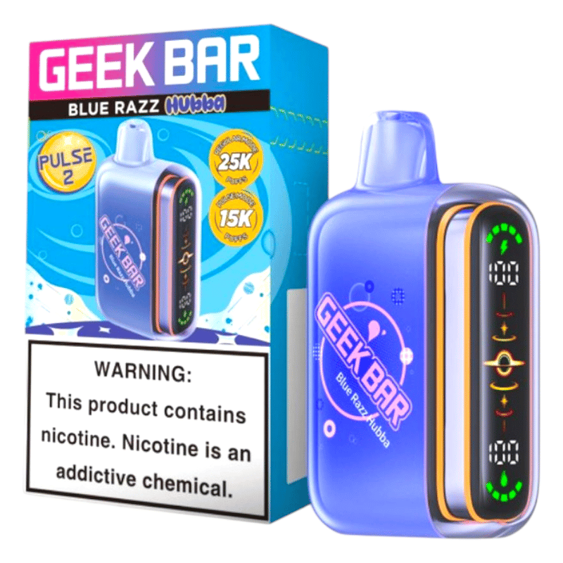 Geek Bar Pulse 2 25K Puff 5ct Box - Blue Razz Hubba