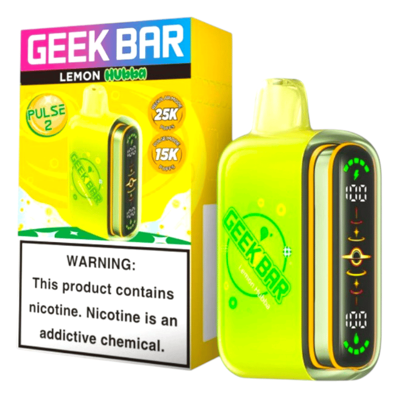 Geek Bar Pulse 2 25K Puff 5ct Box-Lemon Hubba