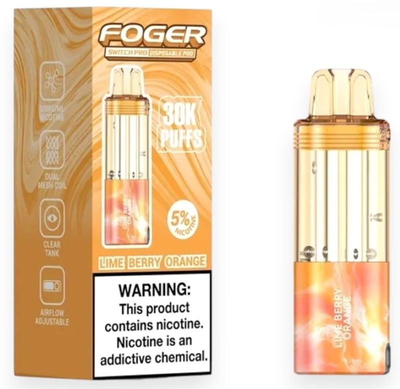 Foger Switch Pro POD 30K 5ct Box - Lime Berry Orange