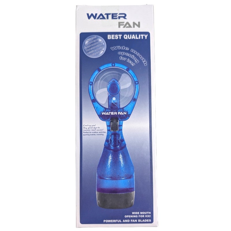 Water Fan With Powerful And Safe Fan Blades
