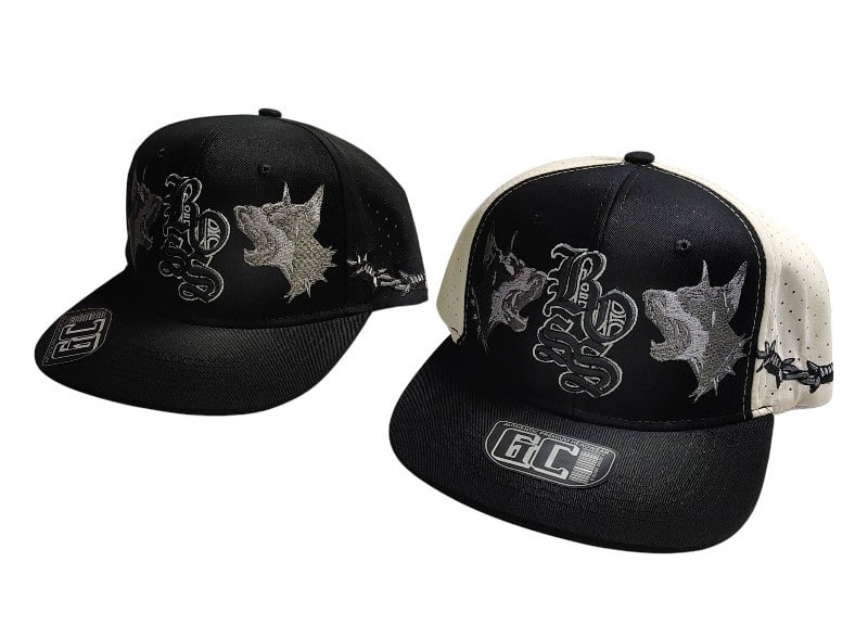 Truckers Caps -Wolf Design Boss Patch