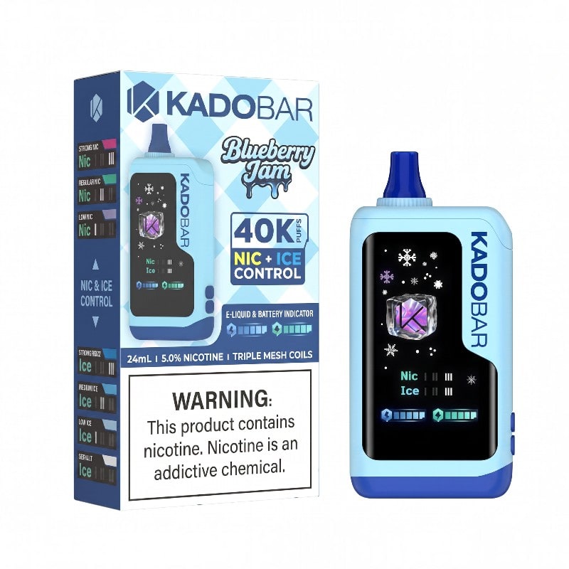 Kado Bar 40K Puff 5ct Box - Blueberry Jam