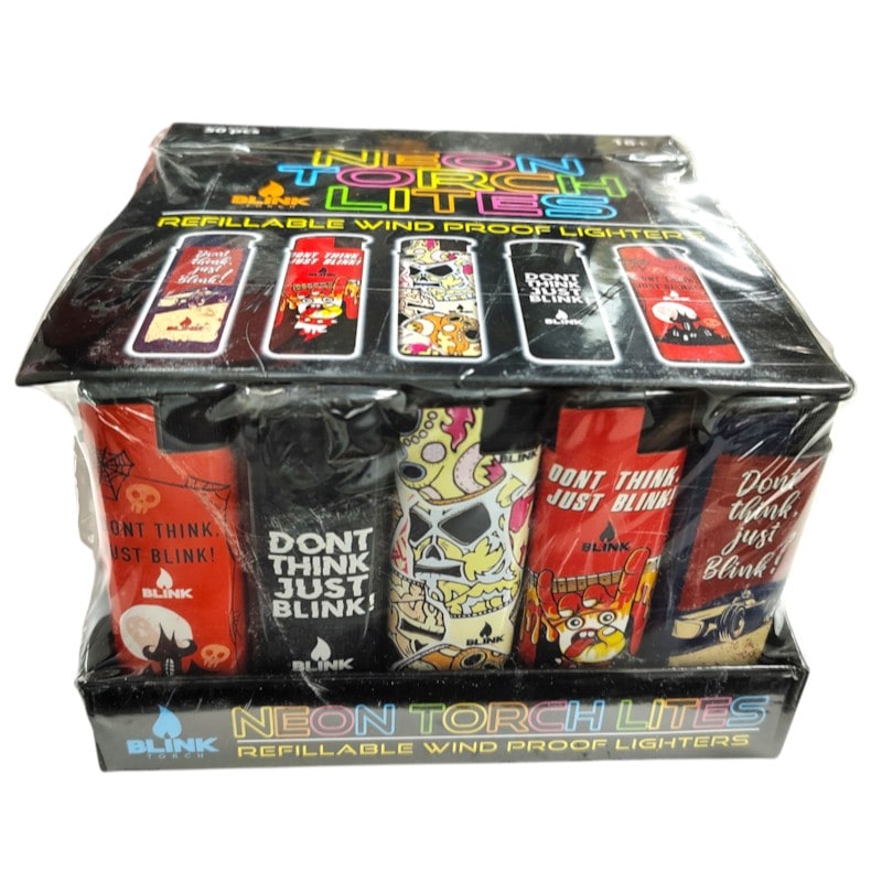 Blink Torch Neon Torch Lites Dont Think Just Blink Theme B (14602) 50ct Box