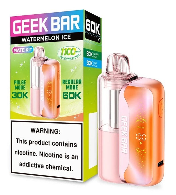 Geek Bar Mate Kit 60k Puff 5ct Box-Watermelon Ice