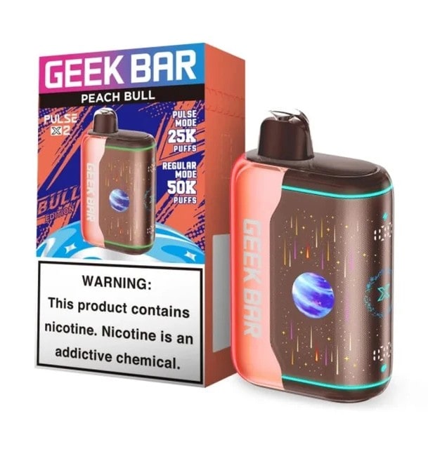 Geek Bar Pulse X2 50K Puff 5ct Box - Peach Bxll