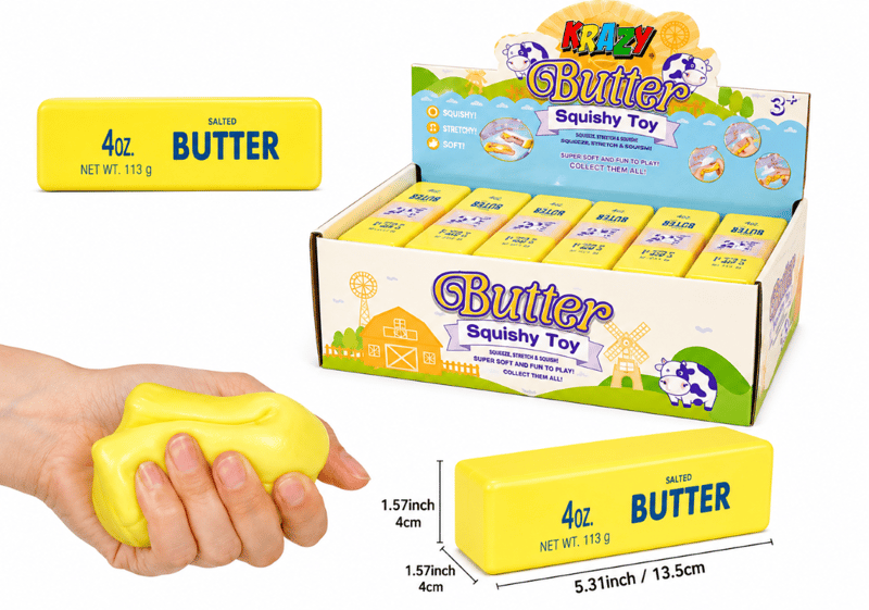 Krazy Butter Squeeze Toy
