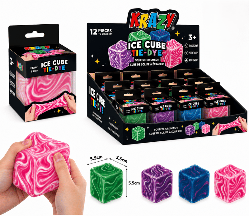 Krazy Ice Cube Nee-doh Squeeze Toy