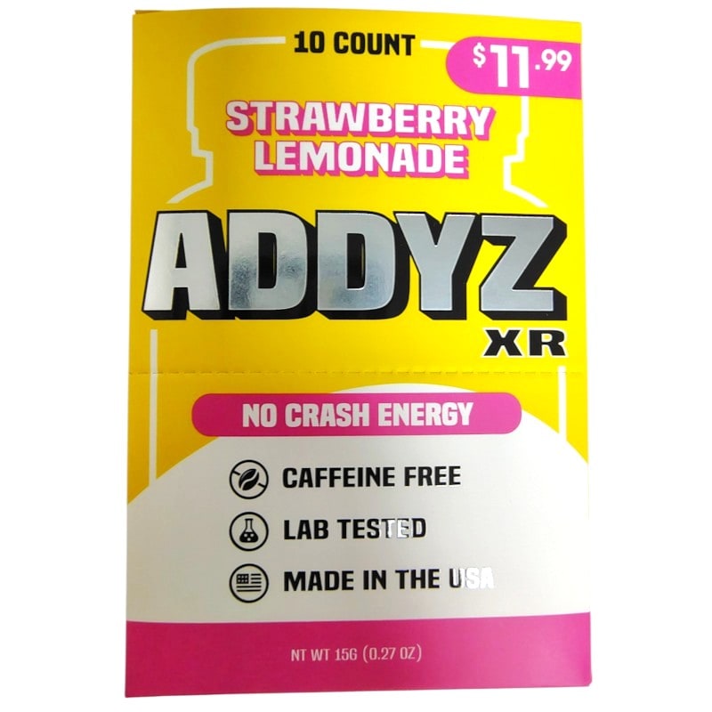 Addyz XR 1.5gm 2pk 10ct Box-Strawberry Lemonade