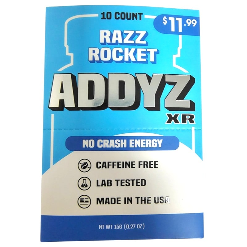 Addyz XR 1.5gm 2pk 10ct Box-Razz Rocket