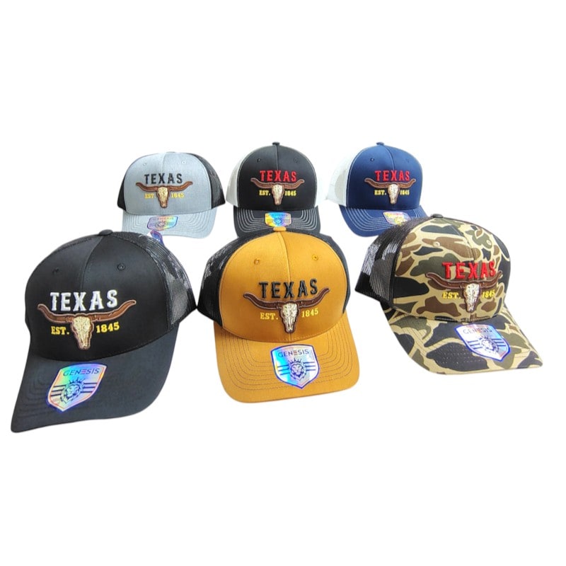 Truckers Caps  -Texas Longhorn Est.1845