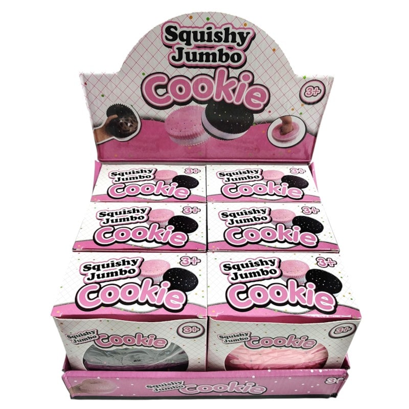 Jumbo Squeeze Cookies Toys 6ct Box