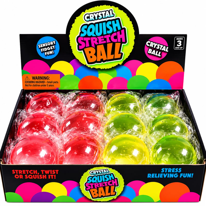Squeeze Apple Maltose Assorted Toy 12ct