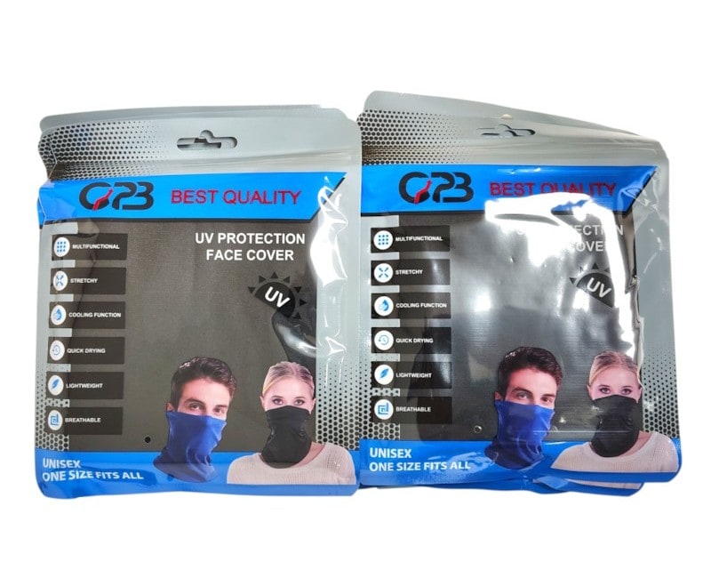 CPB UV Protection Face Cover Black (FM-319) 12ct