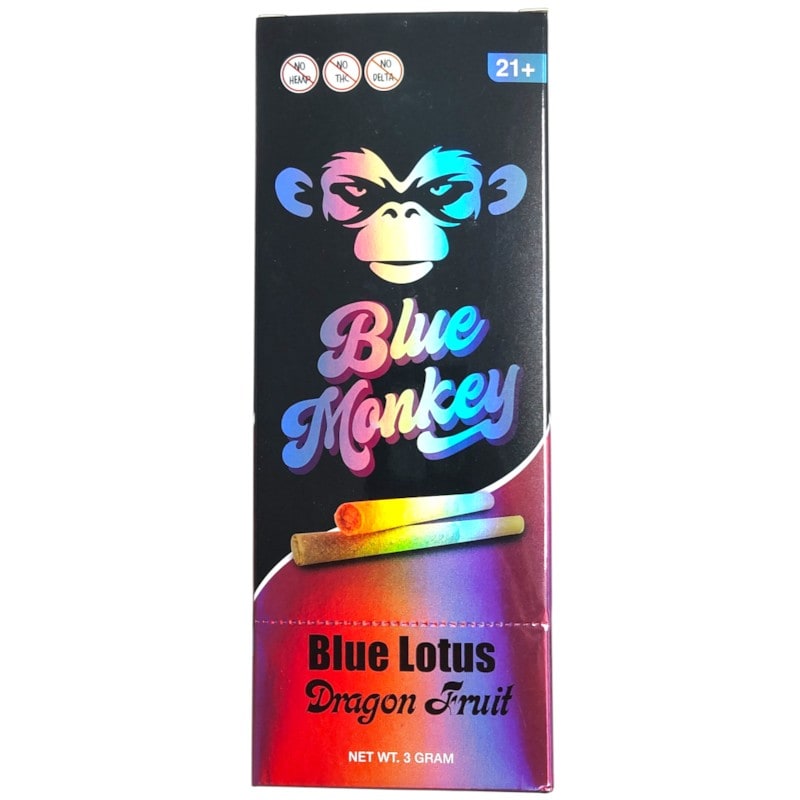 Blue Monkey Blue Lotus Pre Rolls 3gm 2pk 10ct