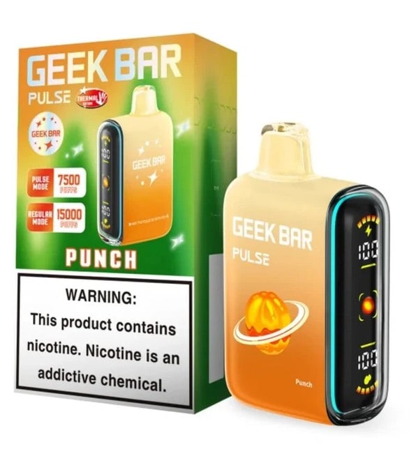 Geek Bar Pulse 15000 5ct Box-Punch