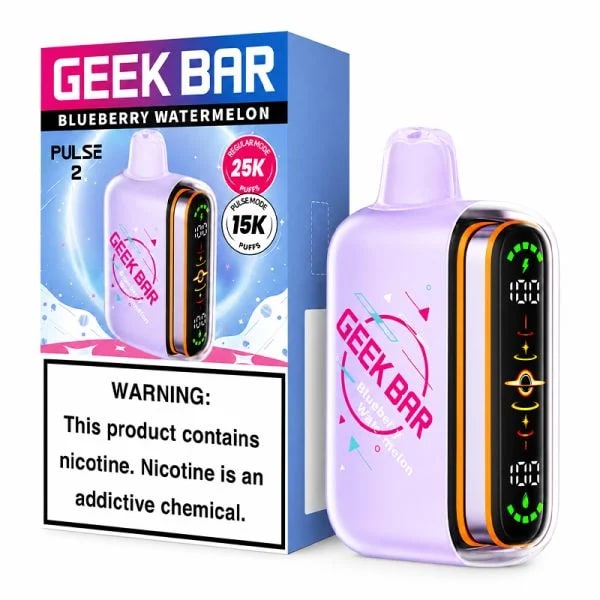 Geek Bar Pulse 2 25K Puff 5ct Box - Blueberry Watermelon