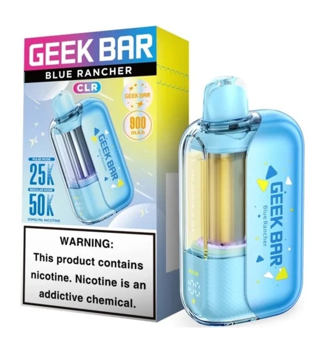Geek Bar CLR 50K Puff 5ct Box - Blue Rancher