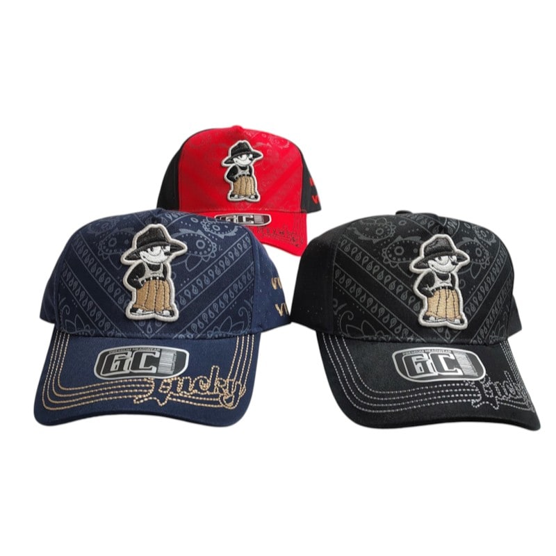 Truckers Caps  -Lucky Cartoon Character Patch