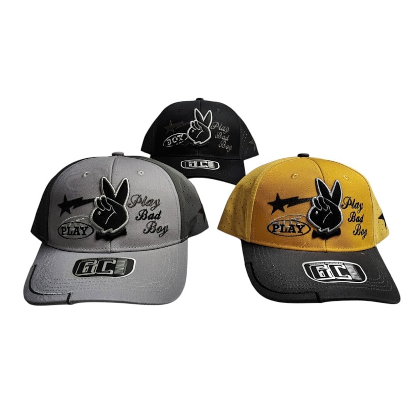 Truckers Caps  -Play Bad Boy Design