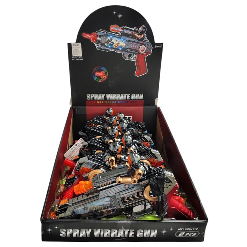 Metallic Machine Spray Gun 8ct Box